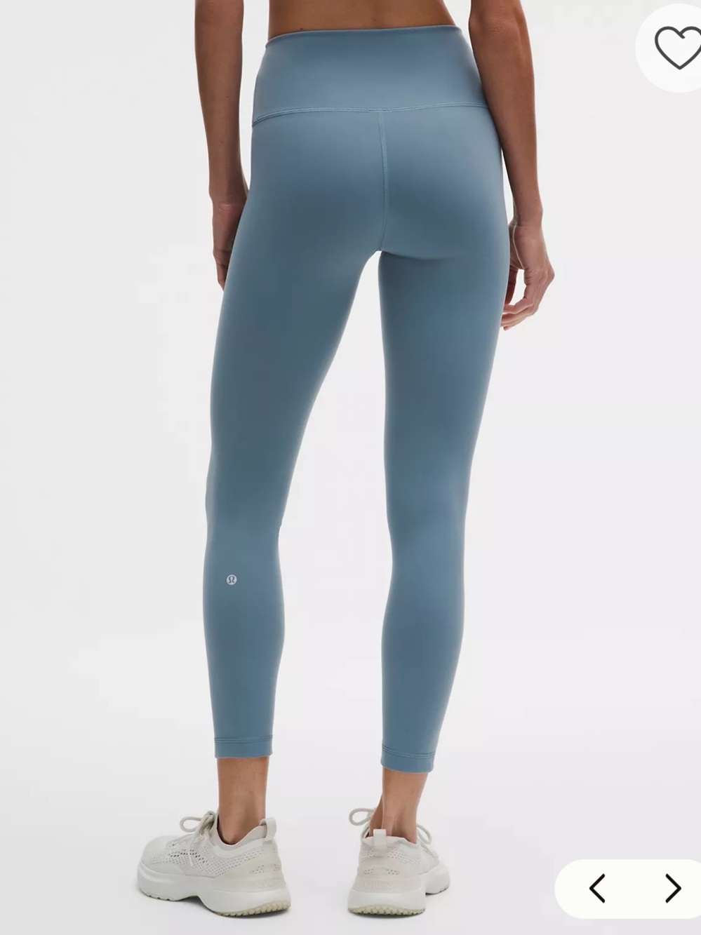 Lululemon Wunder Train High-Rise 28” Leggings in Steel Blue - Picture 4 of 12